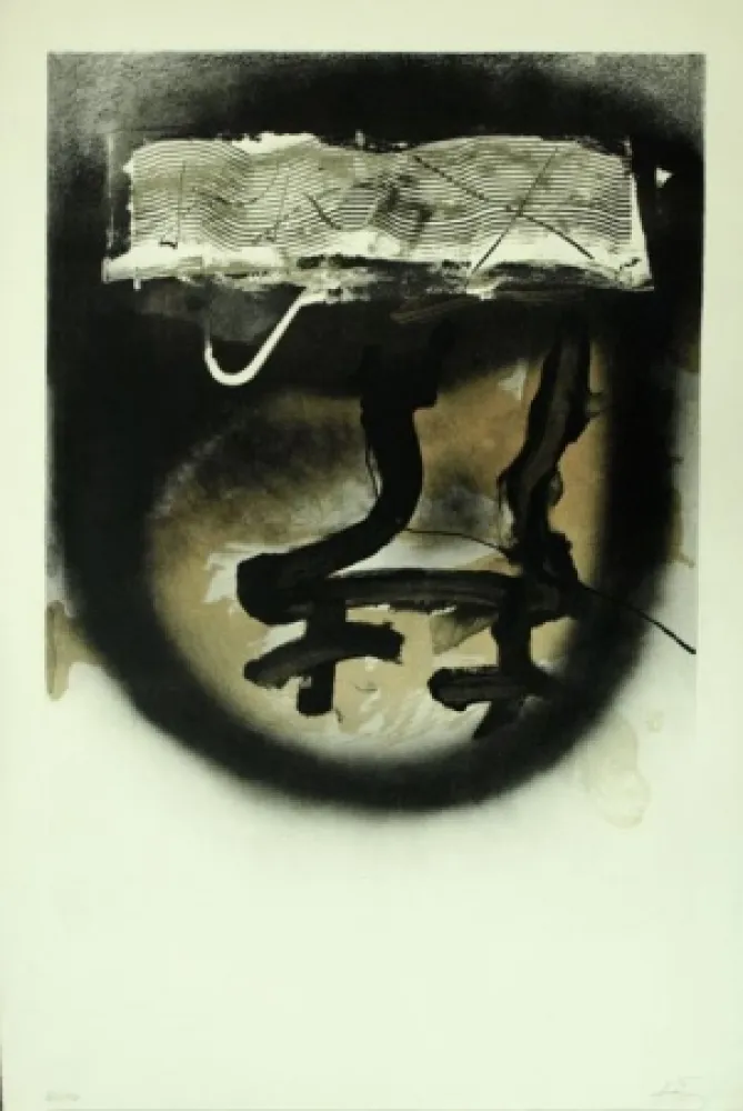 リトグラフ Tàpies - A.L. EXPOSITION TÀPIES