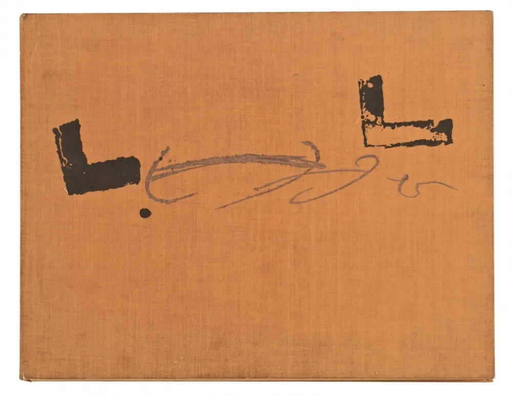 挿絵入り本 Tàpies - Antoni Tàpies y Jorge Guillén Repertorio de junio