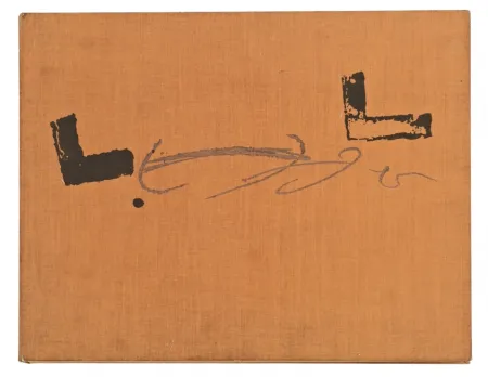挿絵入り本 Tàpies - Antoni Tàpies y Jorge Guillén Repertorio de junio