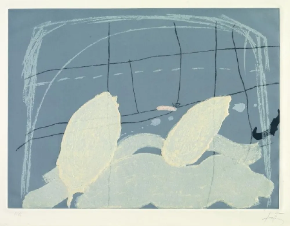 エッチング Tàpies - Aparicions 5