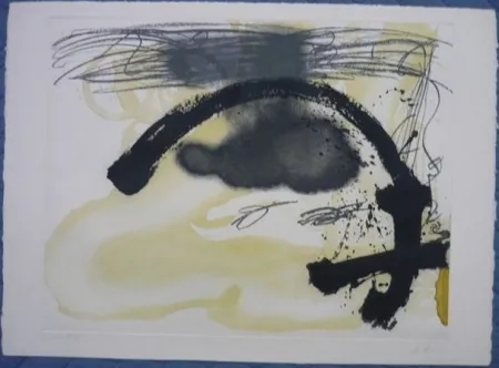 エッチングと　アクチアント Tàpies - Arc i Creu