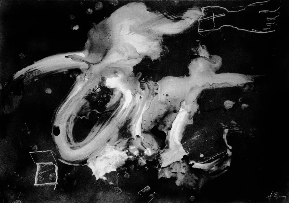 リトグラフ Tàpies - At