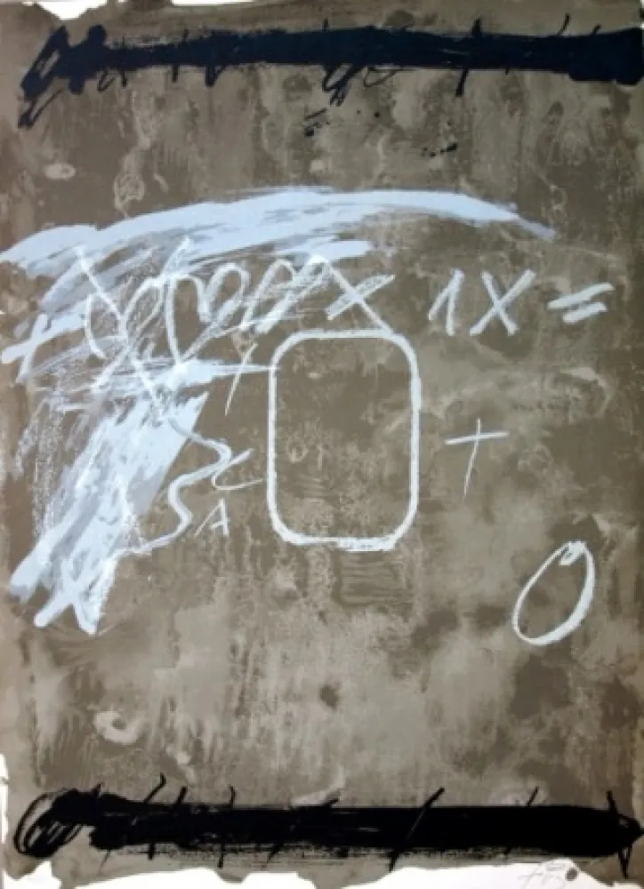 リトグラフ Tàpies - BERLINER-SUITE