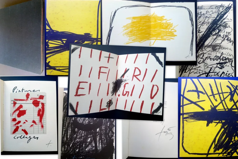 挿絵入り本 Tàpies - Catálogo especial 1969