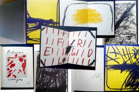 挿絵入り本 Tàpies - Catálogo especial 1969