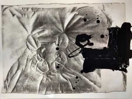 リトグラフ Tàpies - Chaussures sur chaise, from 