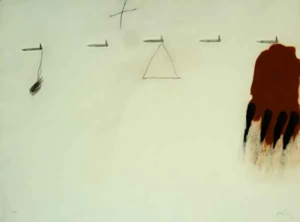 エッチング Tàpies - CLAUS I DITADES