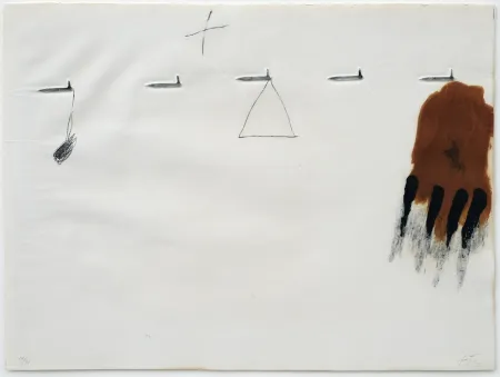 エッチング Tàpies - Claus i ditades