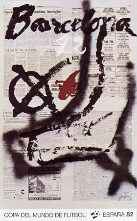 掲示 Tàpies - Copa del mundo 82