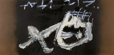 リトグラフ Tàpies - CRANE RENVERSE