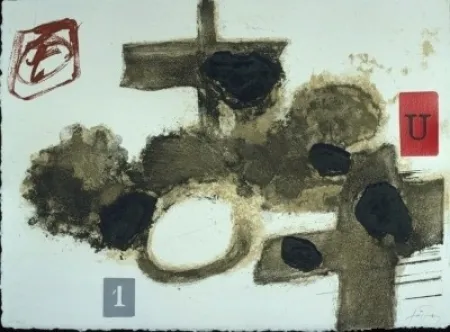 エッチング Tàpies - Cremades