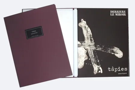 挿絵入り本 Tàpies - Derrière le miroir 210