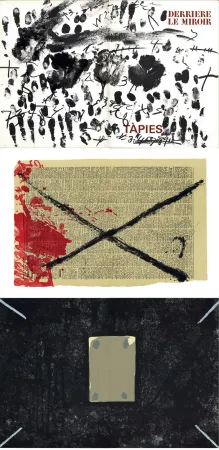 挿絵入り本 Tàpies - Derrière le Miroir n° 175 . TÀPIES: 