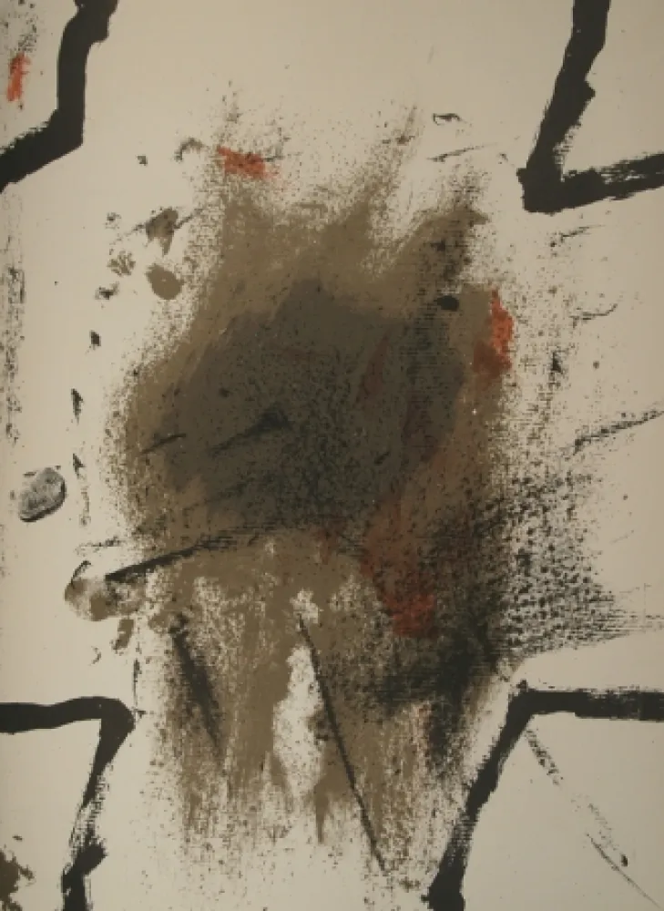 挿絵入り本 Tàpies - Derriere le Miroir n.175