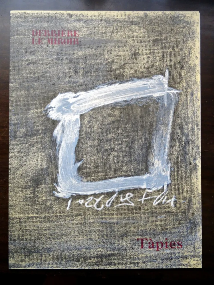 挿絵入り本 Tàpies - DERRIÈRE LE MIROIR N°234