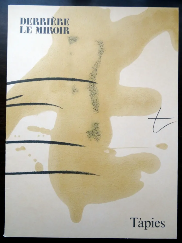 挿絵入り本 Tàpies - DERRIÈRE LE MIROIR N°253