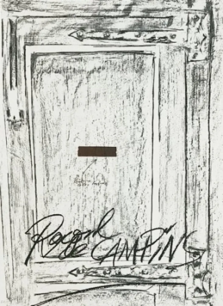 リトグラフ Tàpies - Dib-4