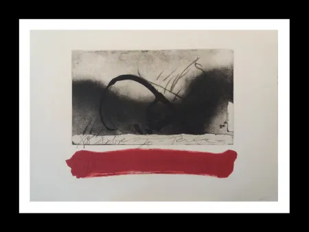 エッチングと　アクチアント Tàpies - Ecuacion