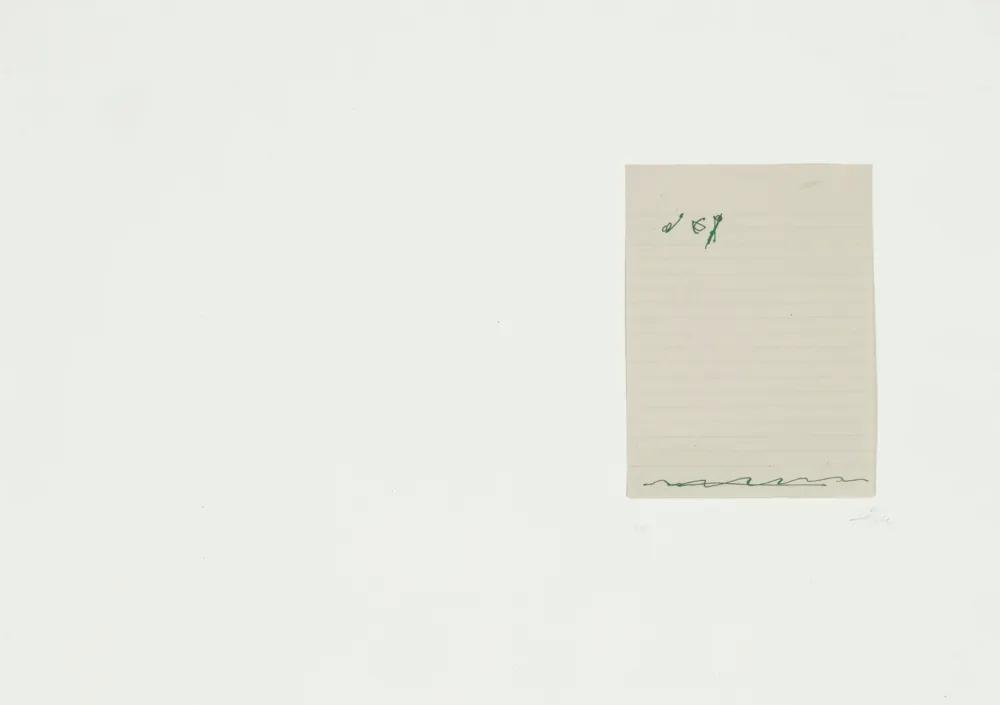 リトグラフ Tàpies - El Pa A La Barca 2