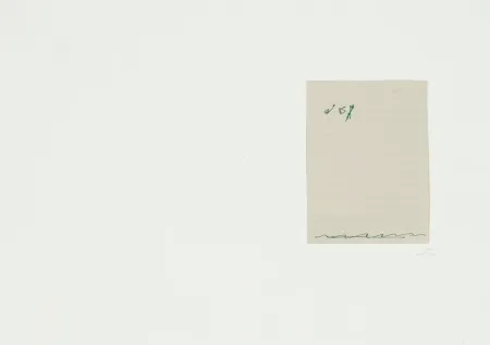 リトグラフ Tàpies - El Pa A La Barca 2