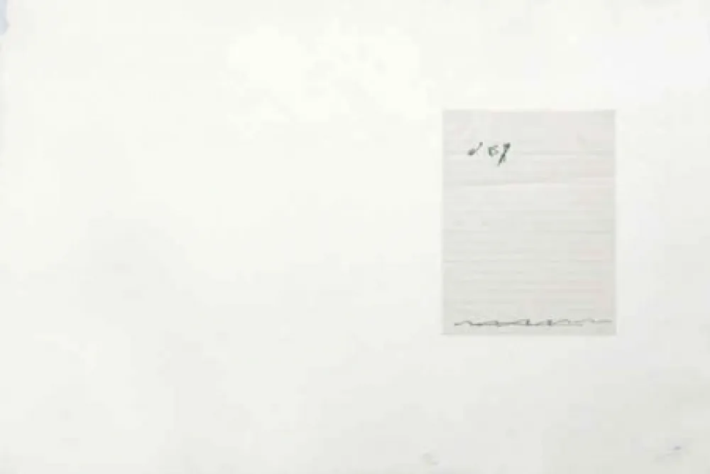 リトグラフ Tàpies - El Pa  A la Barca