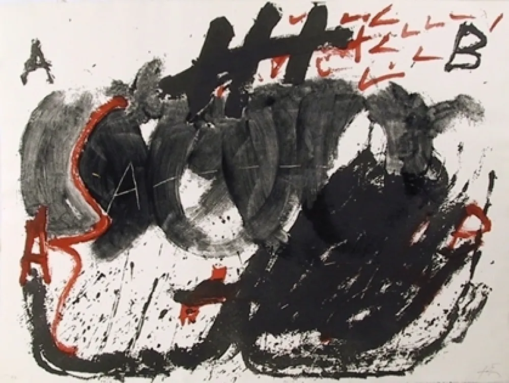 エッチング Tàpies - Espiral