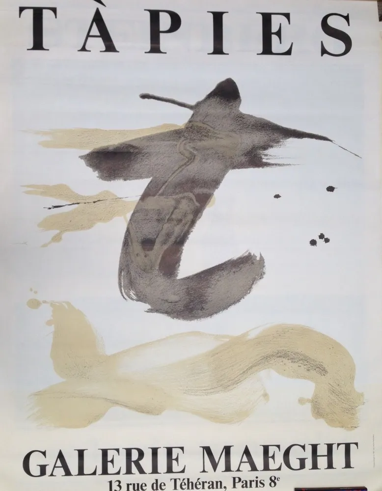 リトグラフ Tàpies - Expo Maeght