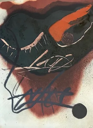 エッチング Tàpies - Figura