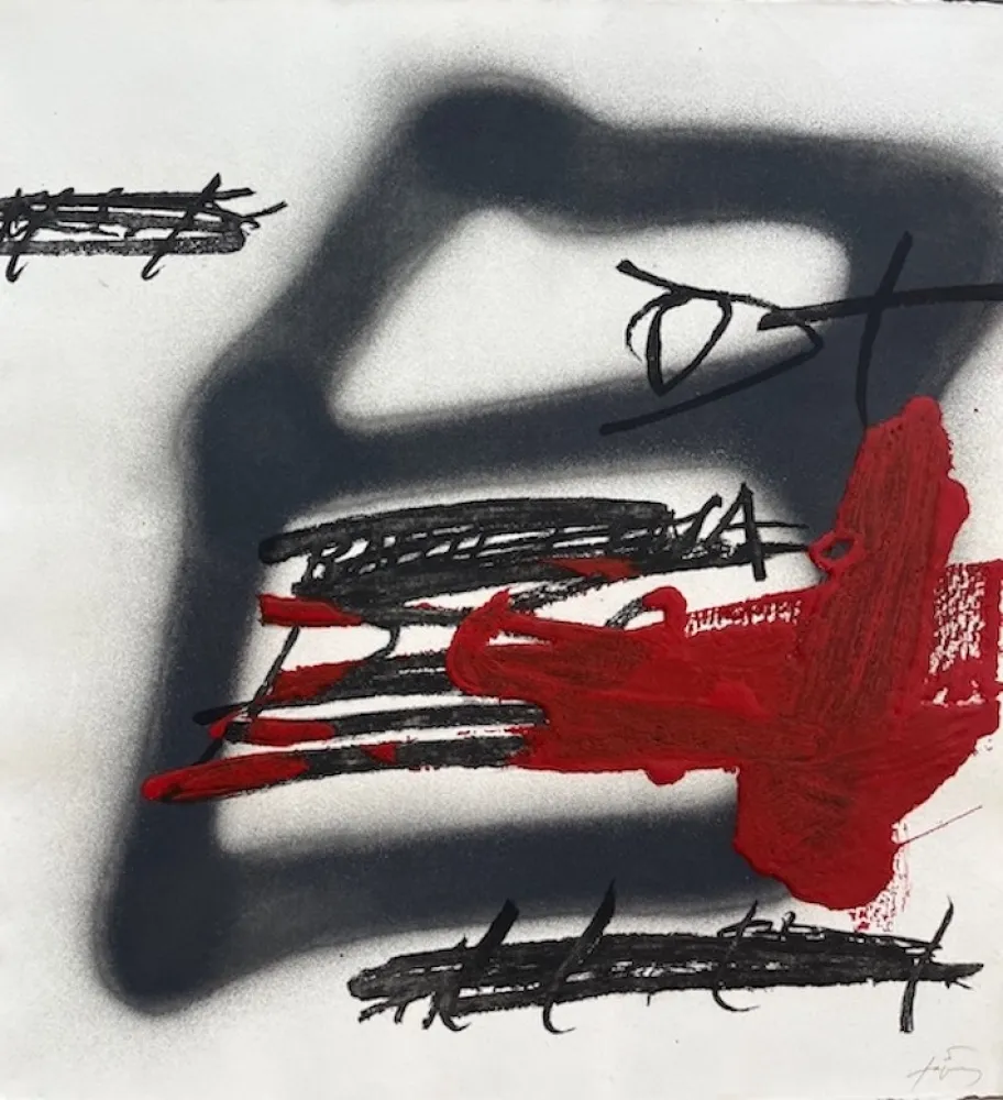 エッチングと　アクチアント Tàpies - Forma ombrejada