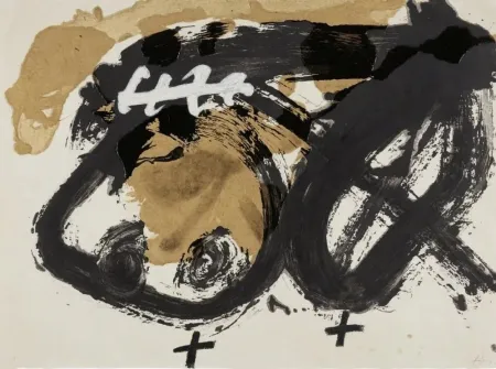 エッチング Tàpies - Formes i vernis