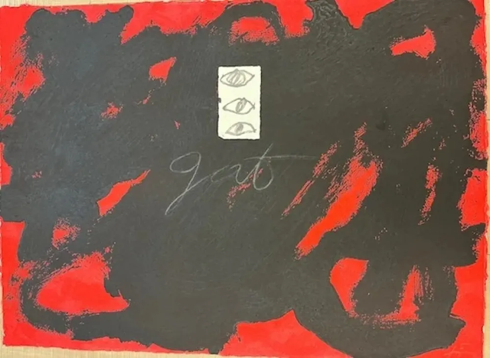 エッチング Tàpies - Gat