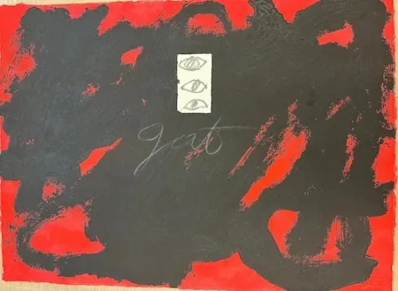 エッチング Tàpies - Gat