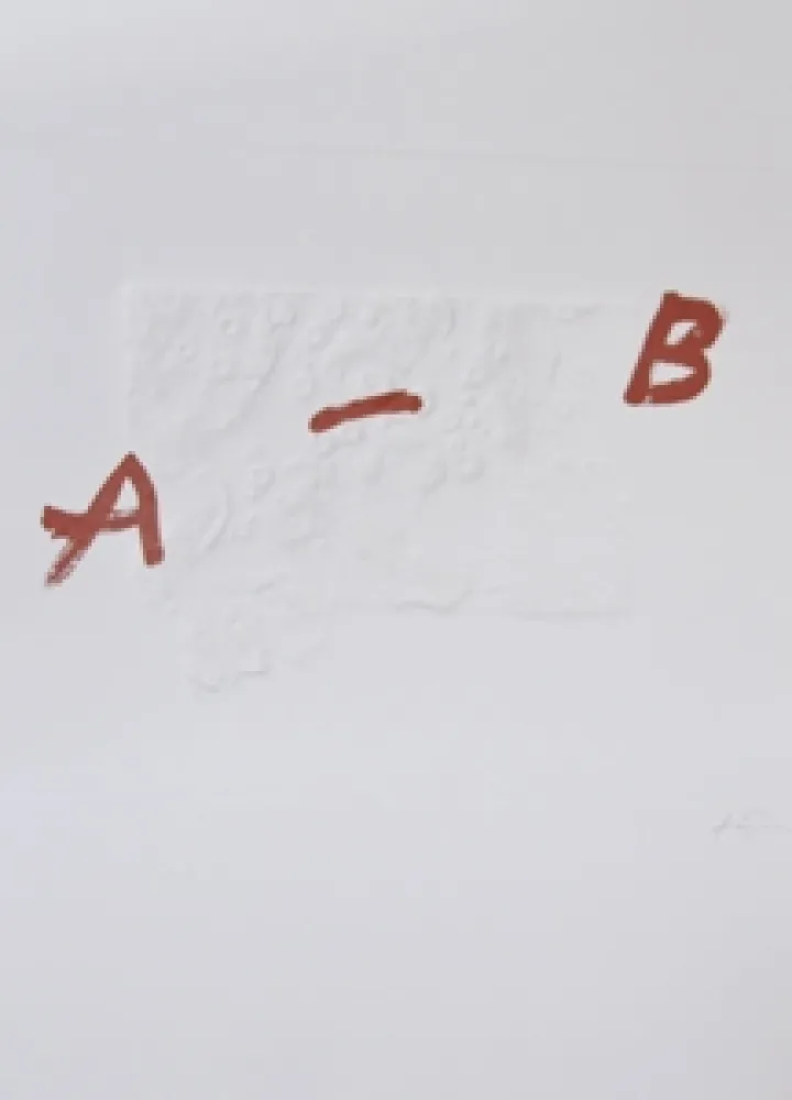 彫版 Tàpies - Le plus beau cadeau