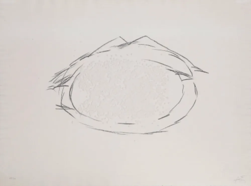 エッチングと　アクチアント Tàpies - Le Riz