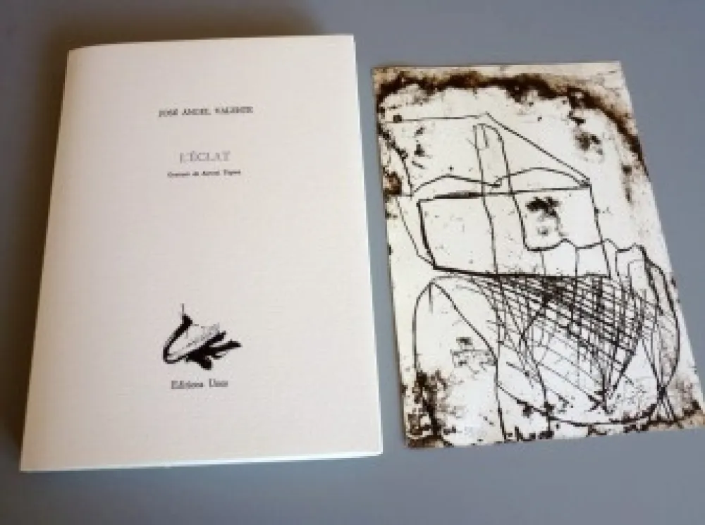 挿絵入り本 Tàpies - L'éclat - Tàpies