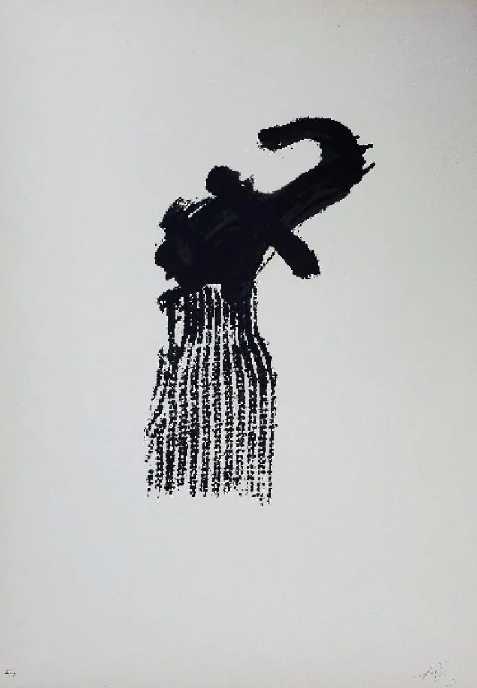 リトグラフ Tàpies - LLambrec 10