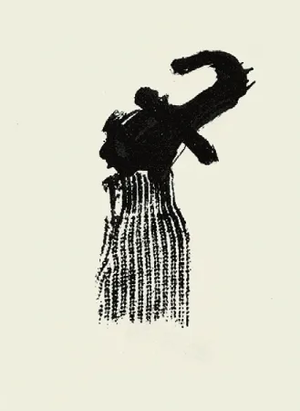 リトグラフ Tàpies - Llambrec 10