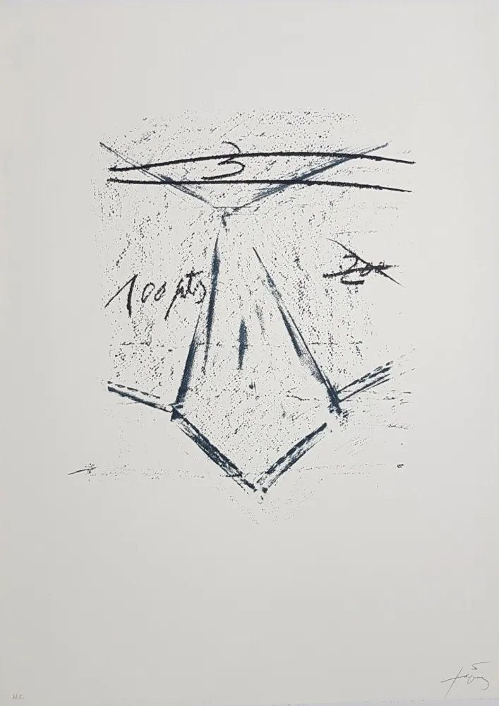 リトグラフ Tàpies - Llambrec-12
