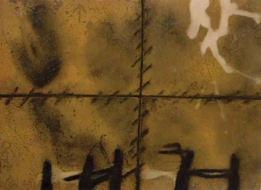 彫版 Tàpies - Matière