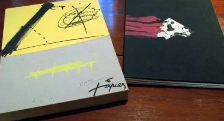 挿絵入り本 Tàpies - Nocturn Matinal