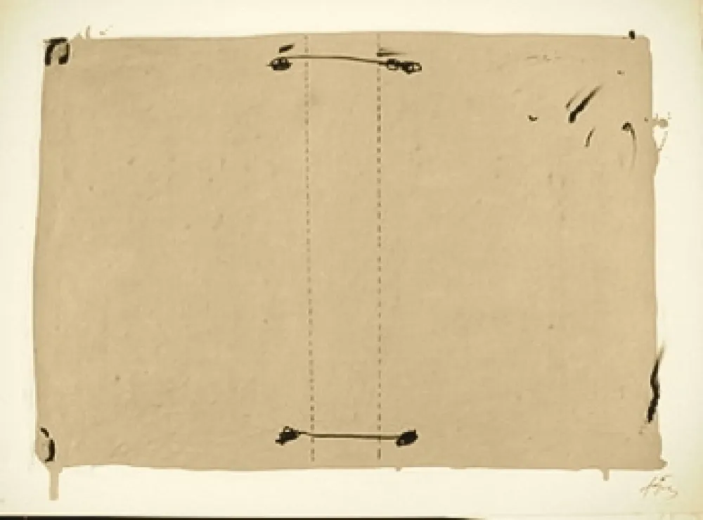 リトグラフ Tàpies - NOCTURNO MATINAL