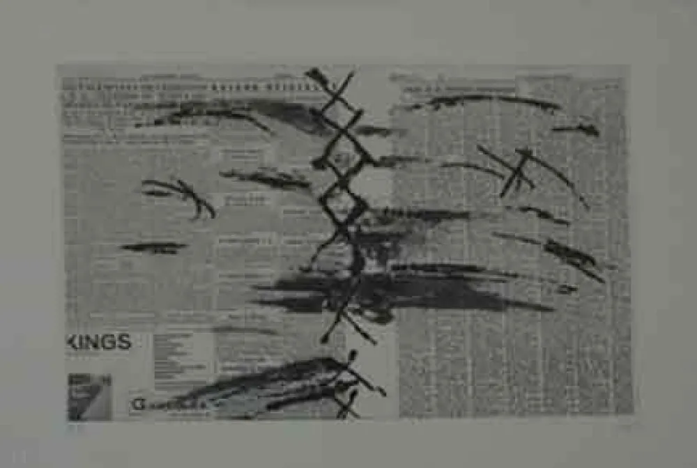 エッチング Tàpies - PAPIER JOURNAL