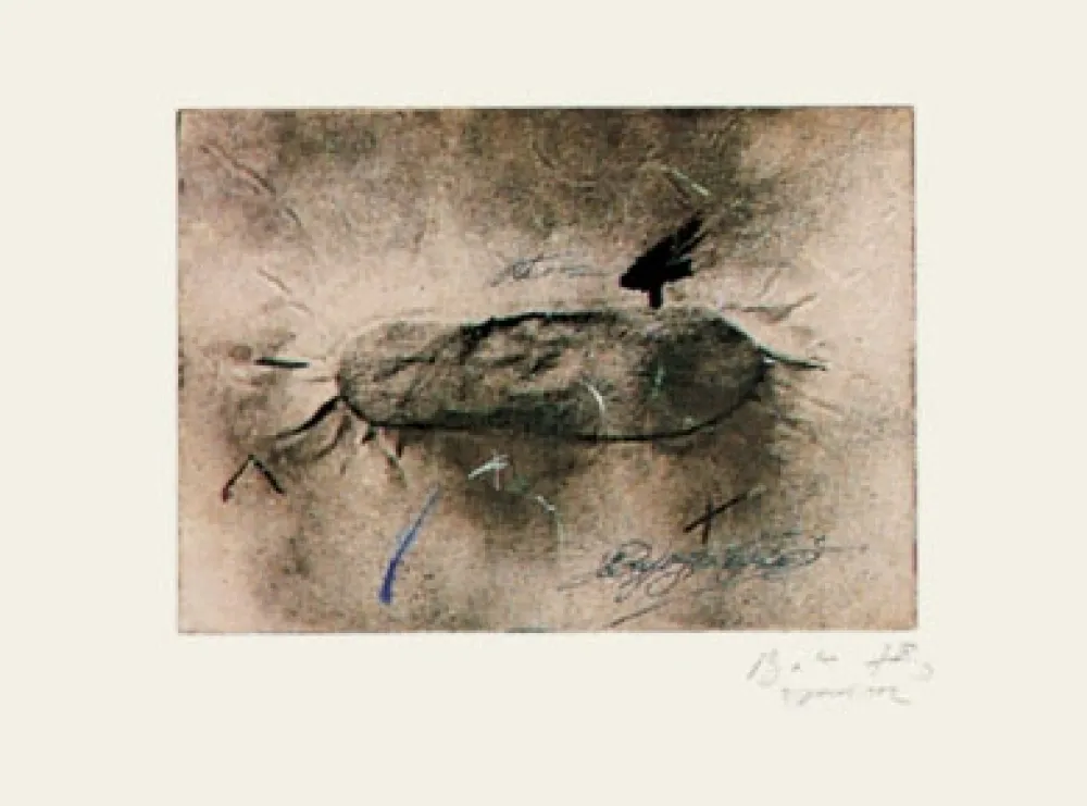 彫版 Tàpies - Petjada i Signatures 