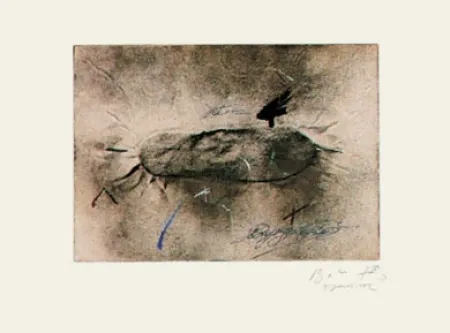 彫版 Tàpies - Petjada i Signatures 