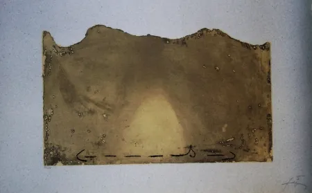 エッチングと　アクチアント Tàpies - Petrificada petrificante