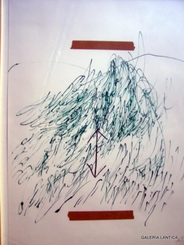 リトグラフ Tàpies - POEMAS DEL CATALAN