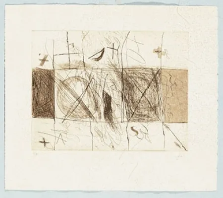 彫版 Tàpies - Quadrats i Grafismes 