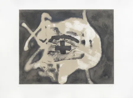 彫版 Tàpies - Relief sable