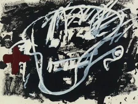 エッチングと　アクチアント Tàpies - Roig i negre 3