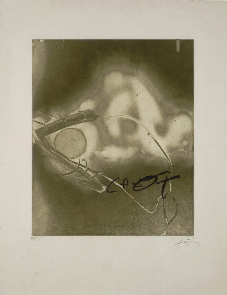 彫版 Tàpies - '' Sextina '' 